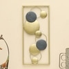 W-Hansika Abstract Metal Wall Decor in Multicolor Set of 1