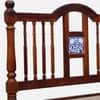 Nilaya Sheesham Wood Single Size Non Storage Bed in Honey Oak Finish