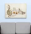 W-Birdie Abstract Metal Wall Decor in Multicolor Set of 1
