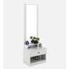 Olive Dressing Table in Frosty White Finish