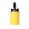 Devansh Solid Wood Electric Wall Light in Brown Colour with Yellow Shade Count of 1 Light