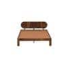 Woodwhiz Solid Wood Queen Size Non Storage Bed In Provincial Teak Finish