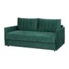 Sarena 3 Seater Pull Out Sofa cum Bed  in Green Colour