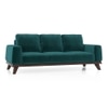 Granada Sofa Set (Colour: Malibu Blue, Seater: 3+1+1)