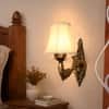 Devansh Metal Electric Wall Light in Gold Colour with Multi Shade Count of 1 Light
