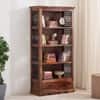Earth Solid Wood Bookshelf in Honey