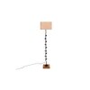 Elin Beige Cotton Shade Floor Lamp