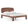 Nimbus Solid Wood King Size Non Storage Bed In Teak Finish