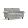 Oxford 2 Seater Fabric Sofa in Vapour Grey Colour