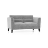 Lewis 2 Seater Fabric Sofa In Granite Weave Colour