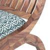 Magnolia Solid Wood Dining Bench In Teak Finish