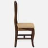 Sleev Sheesham Wood Dining Chairs in Provincial Teak Finish Set of 2