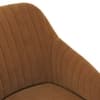 Rochelle Lounge Chair in Ochre Velvet Colour