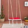 Swingzy Premium Single Seater Polyester Swing Chair White
