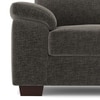 Esquel Premium 3 Seater Fabric Sofa in Smoke Grey Colour