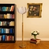 Devansh Wood & Metal Floor Lamp