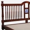 Nilaya Sheesham Wood Queen Size Non Storage Bed in Honey Oak Finish