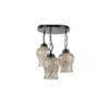 Zaire Multicolour Glass Cluster Hanging Light