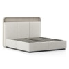 Valeria Upholstered Hydraulic Storage King Bed With 2 Bedside Tables