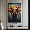 The Castle Decor Elephant Wall Art Framed Painting 20x30 Inch