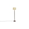 Dayana Multicolour Cotton Shade Floor Lamp