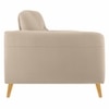 Rockson Fabric Sofa (Cream)