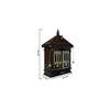 turvi solid wood prayer unit in mahagony finish
