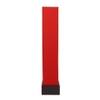Cicely Red Cotton Shade Floor Lamp