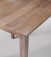 Old Ham Solid Wood 6 Seater Dining Table in Natural Finish