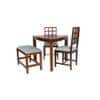 fuzz solid wood  4 seater Dining table in  Provincial Teak