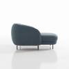 Verona 3 Seater L Shape Sofa Right Chaise with Accent Pillows Celadon Green