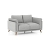 Diana 2 Seater Fabric Sofa In Grey Colour