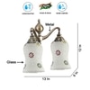 Devansh Metal Electric Wall Light in Multi Colour with Multi Shade Count of 2 Lights