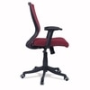 Ebeaony Mid Back Ergonomic Chair in Maroon Colour