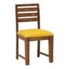 Arbor 4 Seater Dining Set with Cushioned Bench in Yellow Colour