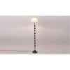 Carrington Black Cotton Shade Floor Lamp