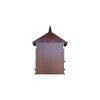 turvi solid wood prayer unit in mahagony finish