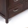 Elder Sheesham Wood Contemporary Chest of Drawers in Provisional Teak Finish