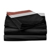 Stoa Paris 300TC UltrSatin Super King Bedsheet with 2 Pillow Covers Satin Super Caramel White