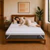 Loom and Needles 2 Layered Gel Memory Foam Mattress Topper Soft 75x72