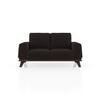 Granada Premium 2 Seater Fabric Sofa in Deep Brown Velvet Colour