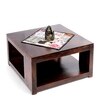 Milan Sheesham Wood Coffee Table In Walnut Finish