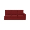 Apollo Sofa (Colour : Salsa Red, Cushion : Soft, Back Type : High Back, Seating Capacity : Left Aligned 3 Seater + Left Aligned Chaise + Ottoman)