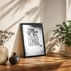 The Castle Decor Think Outside The Box Motivational Wall Art 8x12 Inch