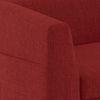 Rubik Premium 2 Seater Fabric Sofa in Salsa Red Colour
