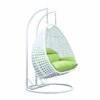 Rory Metal Swing in White Color - with Stand