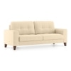 Verona Premium 3 Seater Fabric Sofa in Birch Beige Colour