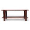 Aroda Sheesham Wood Coffee Table In Walnut Finish