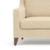 Abbey 2 Seater Fabric Sofa in Birch Beige Colour