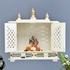 D'Dass Sheesham and Mdf Wooden Home Temple For Pooja Mandir For Home